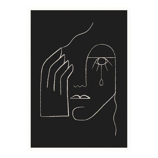 Paper Collective Single Tear -juliste 30 x 40 cm