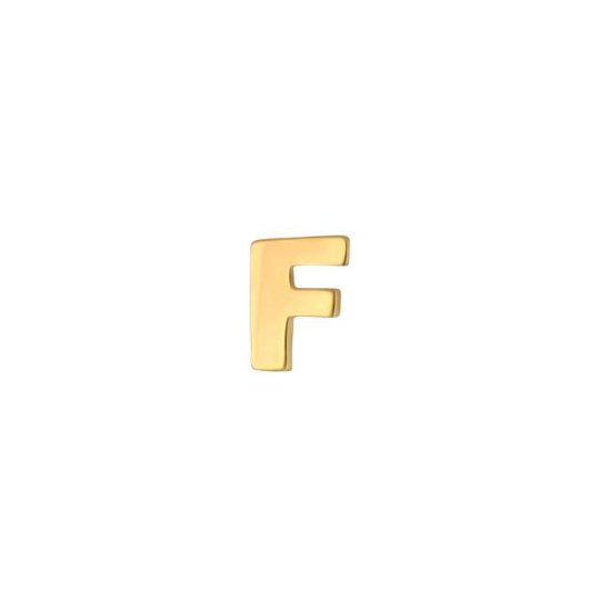 Nordahl Andersen Letter F 14 Karaatin Kulta Korvarengas 3083187050F