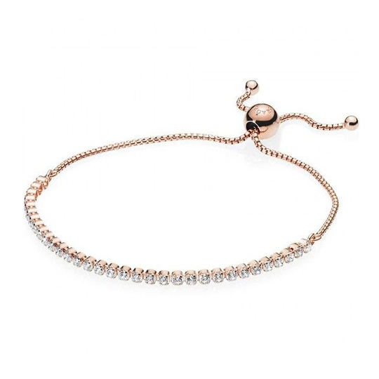 Pandora Rose Slider Tennis -rannekoru 589375C01