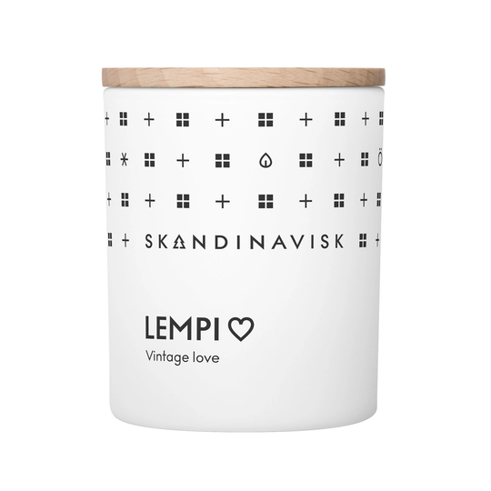Skandinavisk Tuoksukynttilä kannella, LEMPI, pieni
