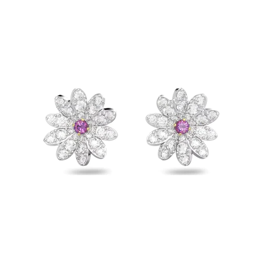 Swarovski Eternal Flower korvakorut, pinkit kristallit
