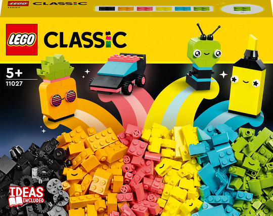 LEGO Classic 11027 Luovaa hupia neonväreillä