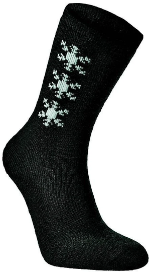 Seger Lillen Laskettelusukat, Black 25-27