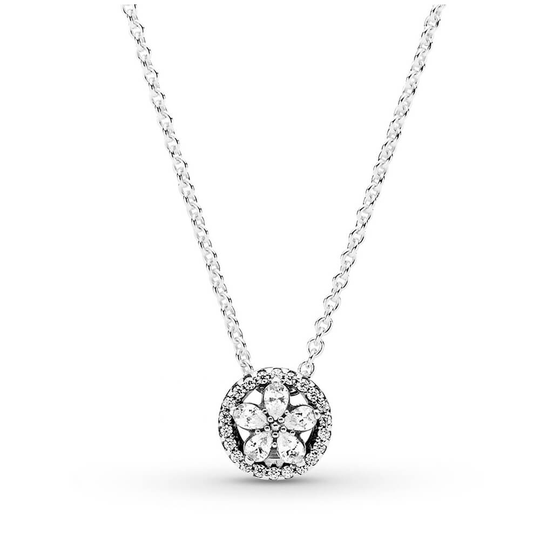 Pandora Sparkling Snowflake -kaulakoru 399230C01