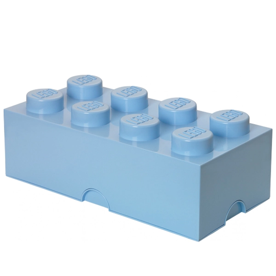 Room Copenhagen Lego Storage Brick 8 säilytyslaatikko, vaaleansininen