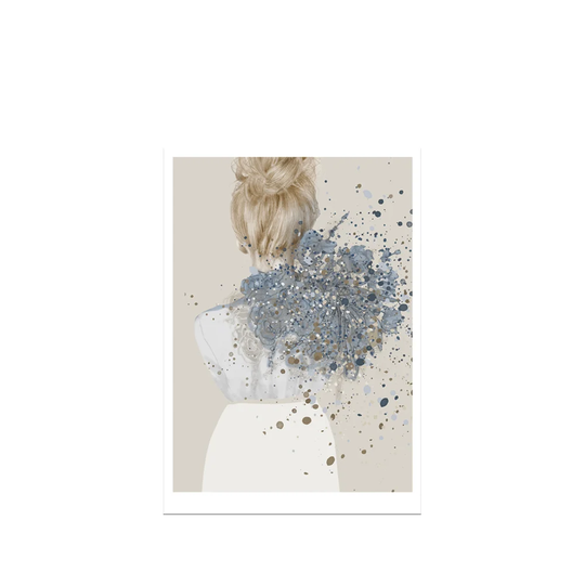 Anna Bülow Liv juliste Monivärinen, 30 x 40