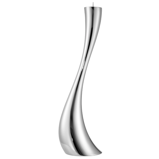 Georg Jensen Cobra lattiakynttilänjalka, L, teräs
