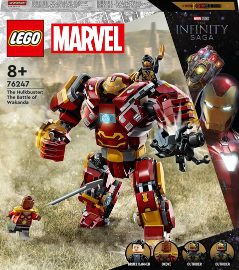 LEGO Super Heroes 76247 Hulkbuster: Wakandan Taistelu