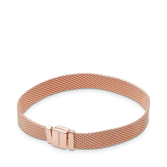 Pandora Reflexions Mesh Rose -rannekoru (18cm) 587712­