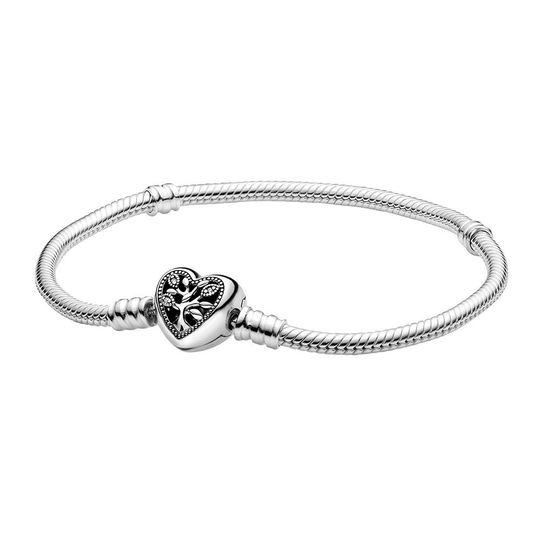 Pandora Moments Family Tree & Snake Chain -rannekoru 17cm 598827C01