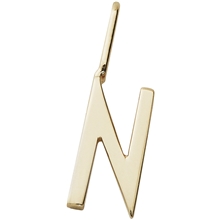 Design Letters Archetype Charm 10 mm Gold A-Z N