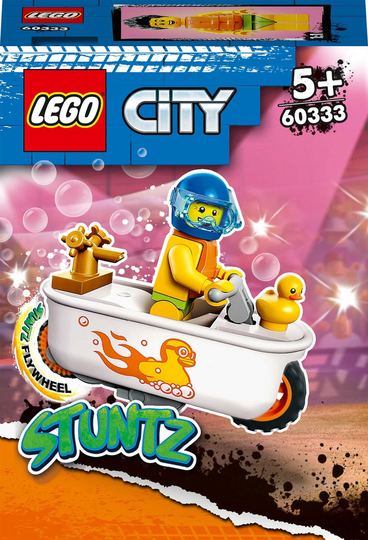 LEGO City 60333 Kylpyammestunttipyörä
