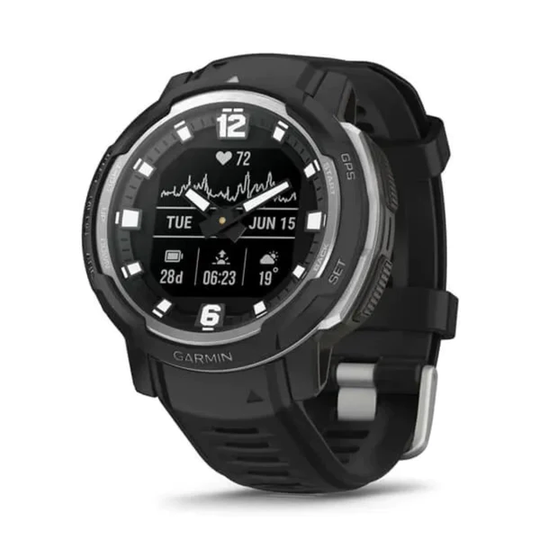 Garmin Instinct Crossover, Black Graphite, GPS-hybridiälykello 010-02730-03