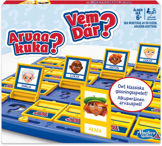 Hasbro Peli Arvaa Kuka