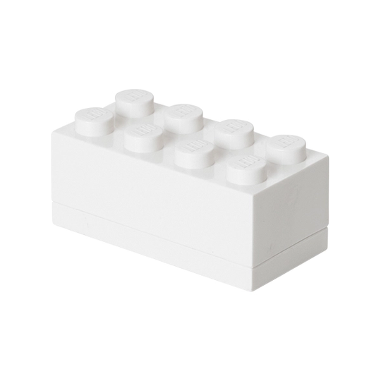 Room Copenhagen Lego Mini Box 8 rasia, valkoinen