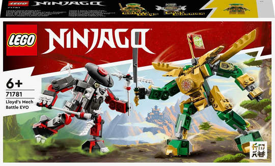 LEGO NINJAGO 71781 Lloydin Robottitaistelu EVO