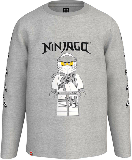 LEGO Wear T-Paita, Grey Melange, Koko 116