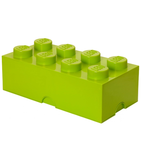 Room Copenhagen Lego Storage Brick 8 säilytyslaatikko, lime