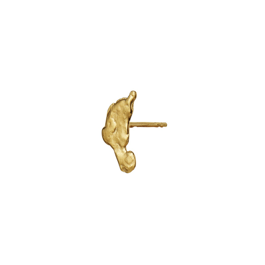 Stine A Gold Splash Kullattu Hopea Korvarengas 1303-02-S