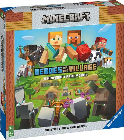Ravensburger Minecraft Heroes of the Village Lautapeli