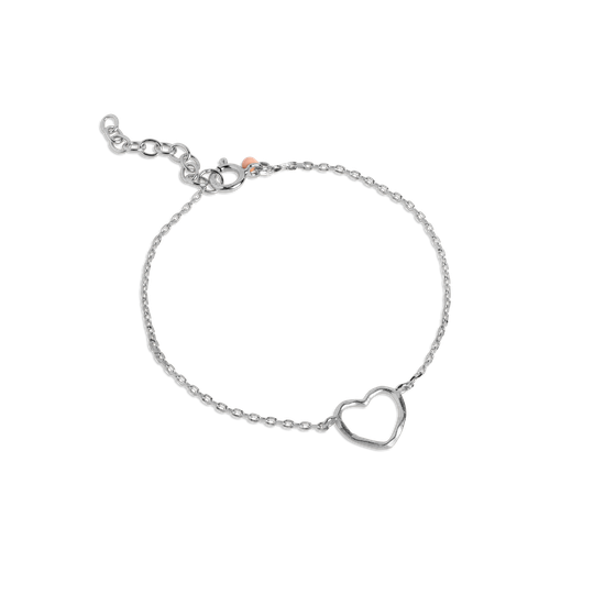 Enamel Organic Heart Sterlinghopea Rannekoru B112SM