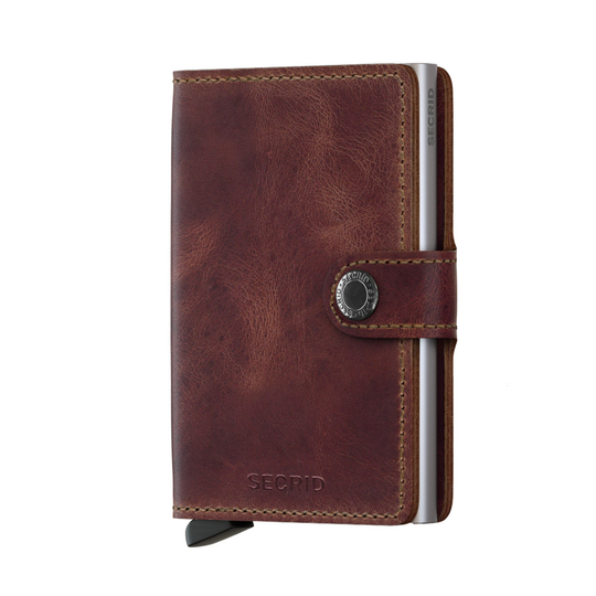 Secrid Miniwallet Vintage Brown MV-BROWN