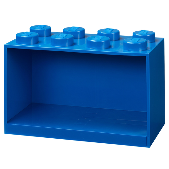 Room Copenhagen Lego Brick Shelf 8 hylly, kirkkaansininen