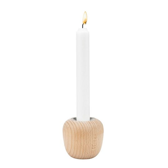 Stelton Ora kynttilänjalka, pieni, pyökki