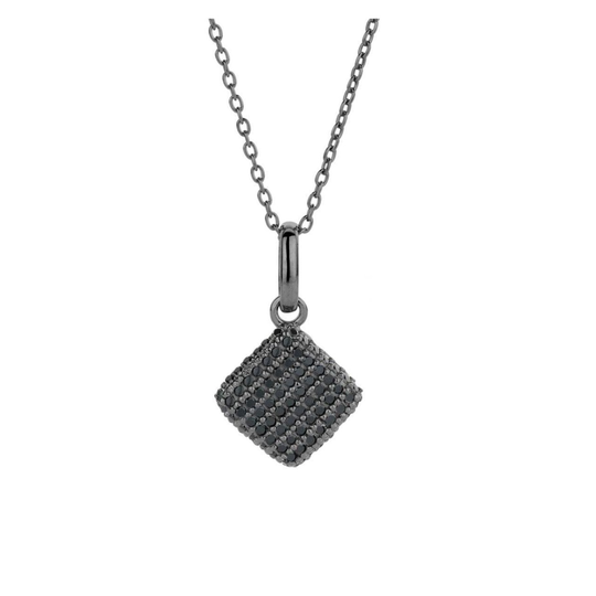Spirit Icons Intense Pendant Sterlinghopea Kaulakoru Ja Zirkonia S10343-45