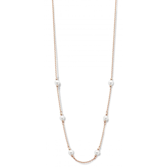 Spirit Icons Athena Necklace Ruusukullattu Hopea Kaulakoru Ja Helmet S10814-45