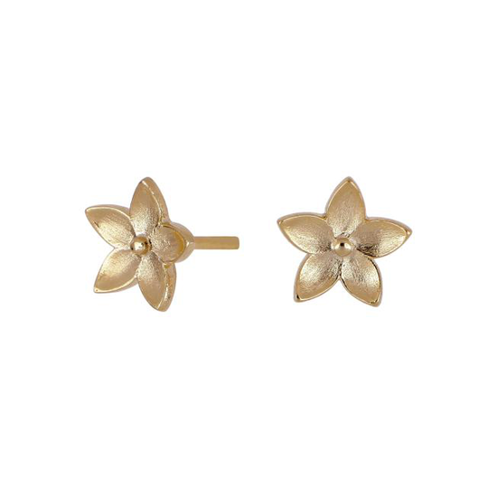 Nordahl Andersen Shape Lotus Kullattu Hopea Korvakorut 312039-3