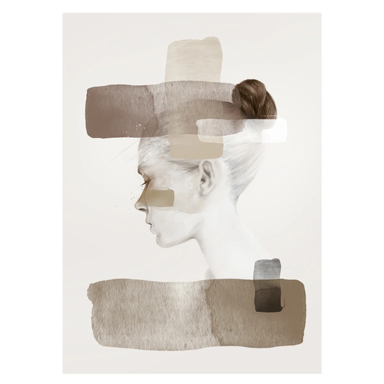 Anna Bülow Inside Out Autumn juliste 50x70 cm