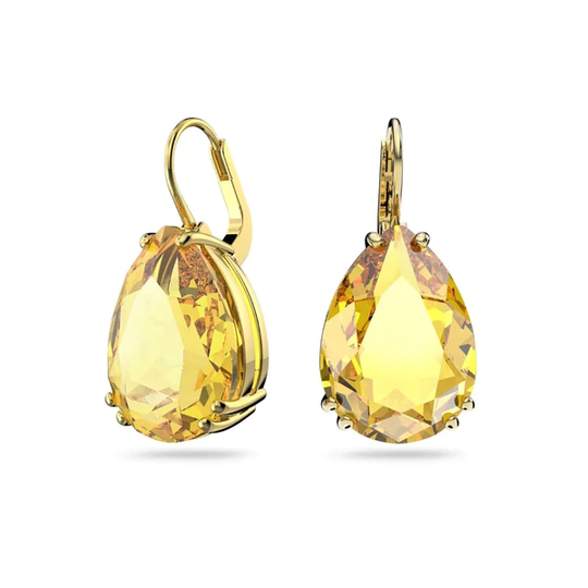 Swarovski Millenia korvakorut, keltaiset kristallit