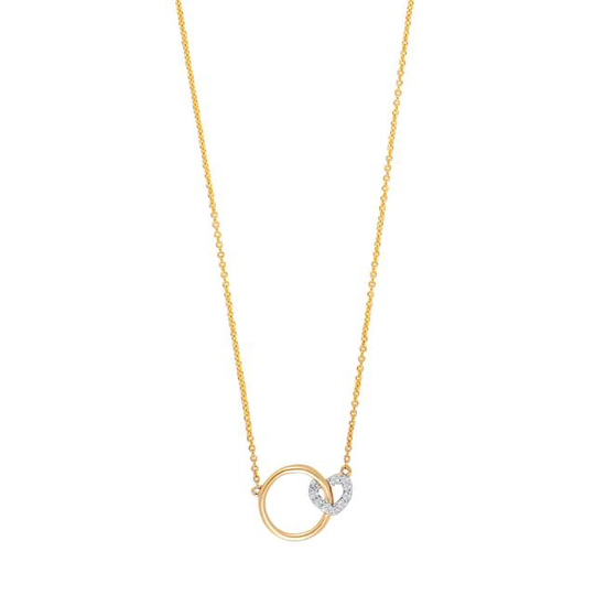 Nordahl Andersen 14 Karaatin Kulta Kaulakoru Ja Timantteja 0,02 Carat W/si 21100020500