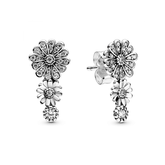 Pandora Daisy Flower Trio -korvakorut 298876C01