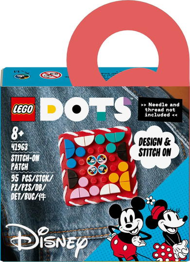 LEGO DOTS 41963 Mikki Hiiri ja Minni Hiiri Ompelumerkki