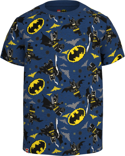 LEGO Wear T-Paita, Blue Melange, 128