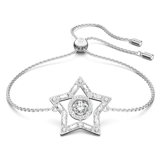 Swarovski Stella vaalea kristallirannekoru