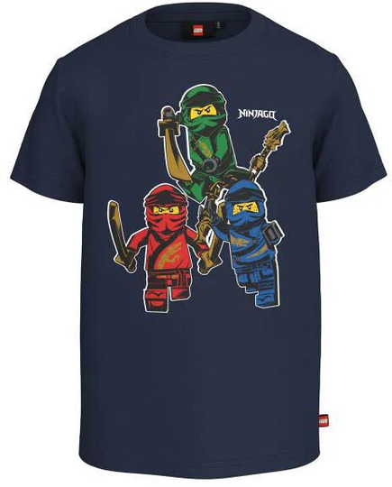 Lego Wear T-paita, Tummansininen, Koko 104