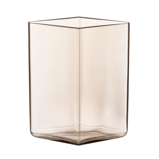 Iittala Ruutu maljakko, 115 x 140 mm, pellava