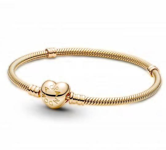Pandora Moments Heart Clasp Snake Chain rannekoru 16 cm 559522C00