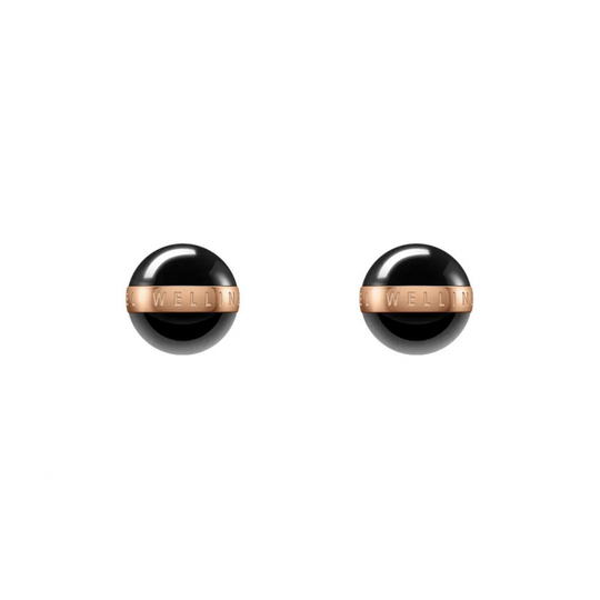 Daniel Wellington Aspiration Rose Gold Black -korvakorut DW00400151