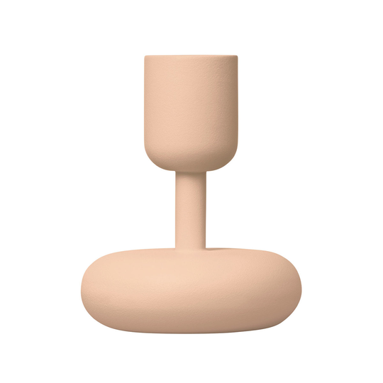 Iittala Nappula kynttilänjalka 107 mm, puuteri