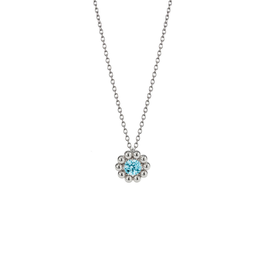 Lumoava Daisy kaulakoru, vaaleansininen L56228140000