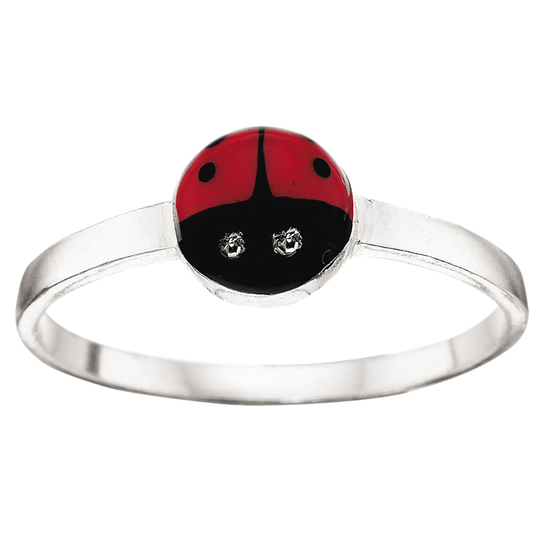 Scrouples Ladybug Girls Sterlinghopea Kaulakoru Ja Zirkonia 780252