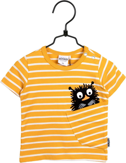 Muumi Haisuli T-Paita, Keltainen, Koko 56