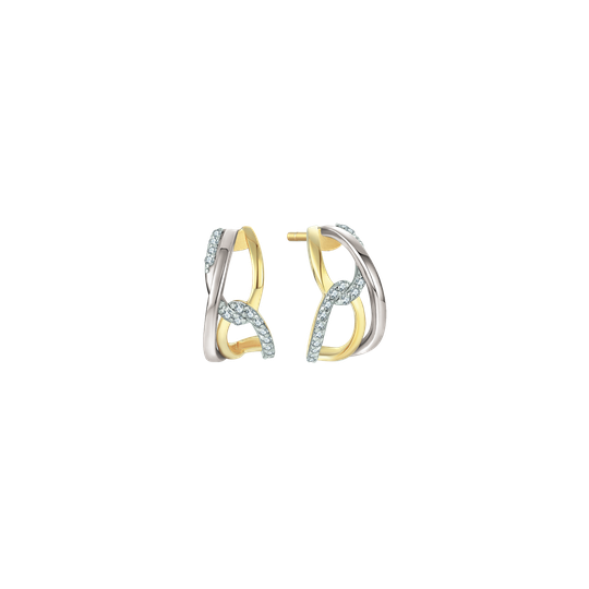 Støvring Design 8 Karaatin Kulta Korvakorut Ja Timantteja 0,14 Carat W/si 60323059