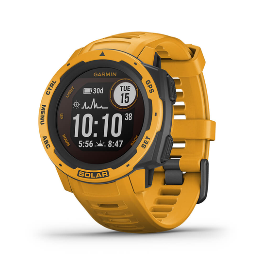 Garmin Instinct GPS Solar Sunburst 010-02293-09