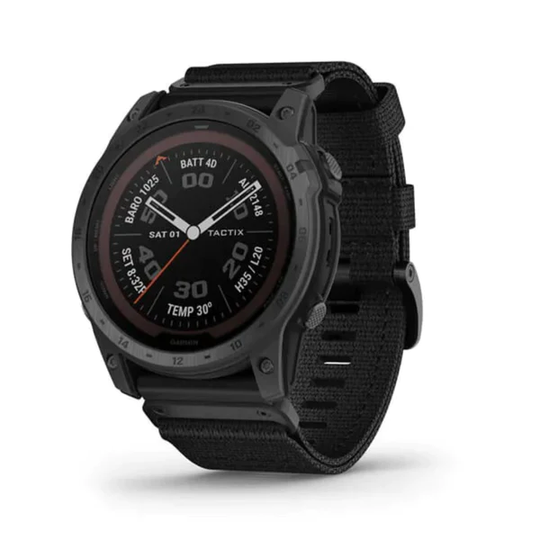 Garmin Tactix 7 Pro Edition, musta titaani ja nailonranneke, 010-02704-11
