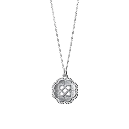 Kalevala Amuletti-riipus Osmansolmu, hopea, Originals